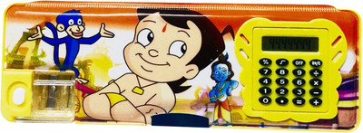 

Priyankish Smart Kidz Chhota Bheem Art Plastic Pencil Box(Set of 1, Yellow)
