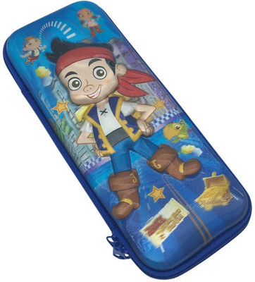 

Funcart Pirate Printed pattern Art Plastic Pencil Box(Set of 1, Multicolor)