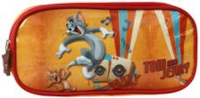 

Sanrio Tom & jerry Tom Art Fabric Pencil Box(Set of 1, Yellow)