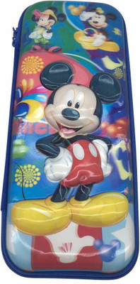 

Funcart Mickey Mouse Printed pattern Art Plastic Pencil Box(Set of 1, Multicolor)