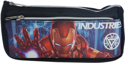 

Saamarth Impex Marvel Ironman Art Fabric Pencil Box(Set of 1, Green)