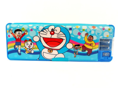 

Akki Collection doraemon cartoons Art plastic Pencil Box(Set of 1, multicolour)