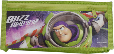

Saamarth Impex Space Buzz Lightyear Art Fabric Pencil Box(Set of 1, Green)