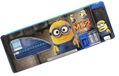 

Shopaholic Minions Cartoon Art Plastic Pencil Box(Set of 1, Multicolor)