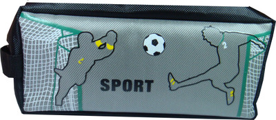 

Xiao zhi xiong Sfei Football Art Cloth Pencil Box(Set of 1, Silver)