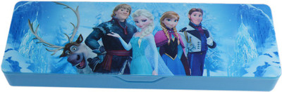 

Saamarth Impex Disney Cartoon Art plastic Pencil Box(Set of 1, Blue)