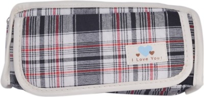 

Saamarth Impex Printing Checks Art Fabric Pencil Box(Set of 1, Multicolor)