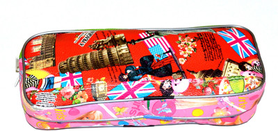 

Pin to Pen UK Designer UK Art Rexine Pencil Box(Set of 1, Multicolour)