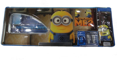 

Cloud9JP Carton NA Art Plastic Pencil Box(Set of 1, Yellow)