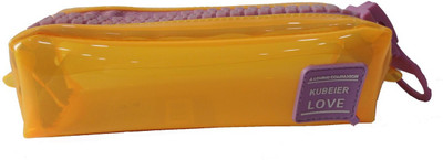 

Cloud9JP Pencil Box Pouch Minion Art Plastic Pencil Box(Set of 1, Yellow)