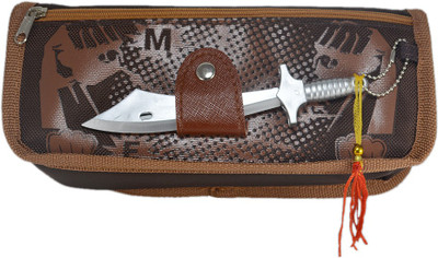

Saamarth Impex Printed Art Art Fabric Pencil Box(Set of 1, Brown)