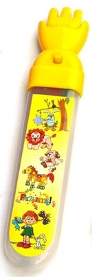 

Buddyz Magic Hand PP Pencil Box(Yellow)
