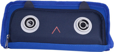 

Saamarth Impex Cartoon Character Eye Art Fabric Pencil Box(Set of 1, Blue)