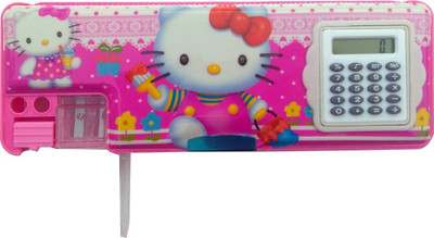 

Techhark Hello Kitty Hello Kitty Pink Art Plastic Pencil Box(Set of 1, Pink)