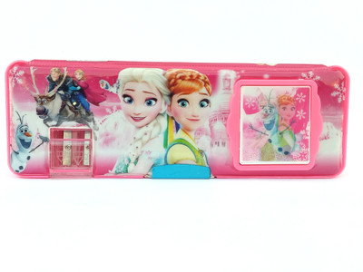 

Akki Collection frozen cartoon Art plastic Pencil Box(Set of 1, Multicolor)