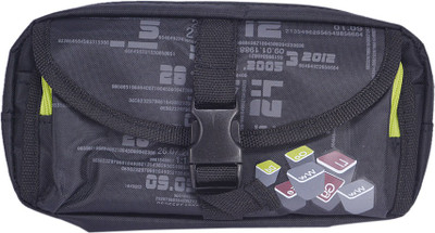 

Saamarth Impex Alphabet Printed Art clothes Pencil Box(Set of 1, Black)