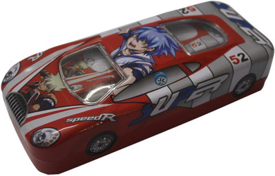 

Siltason Shakti SUPER SPEED CAR CARTOON CHARACTER Art METAL Pencil Box(Set of 1, MULTI-COLOR)