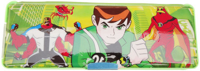 

Dream Bag Ben10 Print Art Plastic Pencil Box(Set of 1, Green)