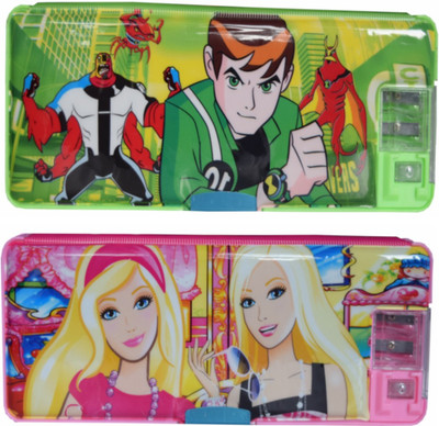 

Tara Lifestyle Ben 10 Printed Art Plastic Pencil Boxes(Set of 1, Multi)