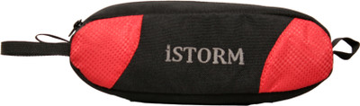 

Istorm Pouch Nature Art Cloth Pencil Box(Set of 1, Black, Red)