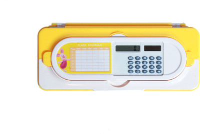 

Westoindie Designer art Designer Art Plastic Pencil Box(Set of 1, Yellow)