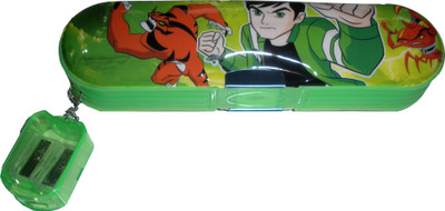 

Arihant ben10 charcters Art plastic Pencil Box(Set of 1, Green)