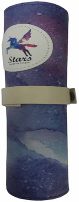 

Darvesh Stars Abstract Art Cloth Pencil Box(Set of 1, Purple)