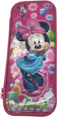 

Funcart Minnie Mouse Printed pattern Art Plastic Pencil Box(Set of 1, Multicolor)