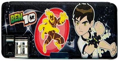 

Kids Mandi 502 Cartoon Art Plastic Pencil Box(Set of 1, Black)