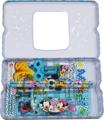 

Dream Bag Disney Colourful Art Plastic Pencil Box(Set of 1, Multi - colors)