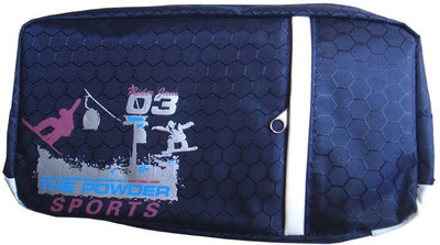 

Xiao Zhi Xiong 087 Pouch Sports Art Cloth Pencil Box(Set of 1, Blue)