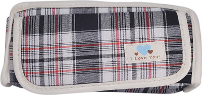 

Saamarth Impex Love Checks Art Fabric Pencil Box(Set of 1, Multicolor)