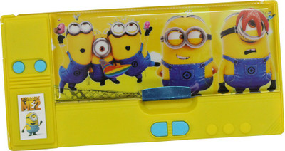 

Dream Bag Minnions Colourful Art Plastic Pencil Box(Set of 1, Multi - colours)