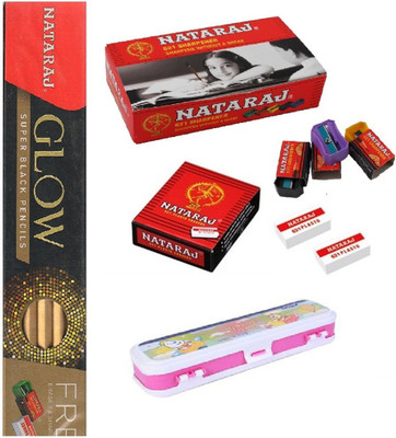 

TEP TEP Student Stuff Mix Art Wood Pencil Boxes(Set of 6, Multicolor)