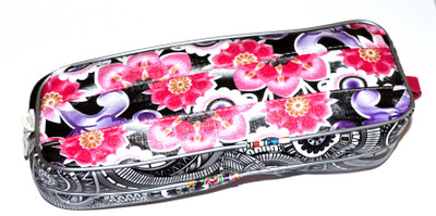 

Pin to Pen Designer Flowers Art Rexine Pencil Box(Set of 1, Multicolour)