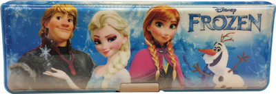 

Disney Frozen Character Art Plastic Pencil Box(Set of 1, Multicolor)
