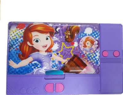 

Beaumont Sofia Sofia character art Art Plastic Pencil Box(Set of 1, Multicolour)