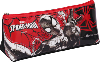

Marvel SPIDERMAN Cartoon Art NYLON & PVC Pencil Box(Set of 1, Multicolor)