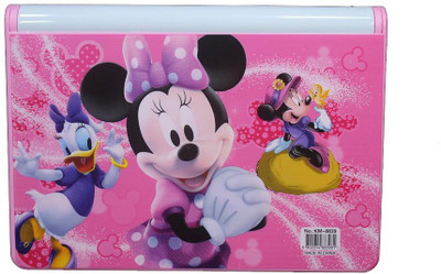 

Shree Krishna Handicrafts And Gallery Minnie Bookshelf With Marker N Board. Art Plastic Pencil Box(Set of 1, Pink)