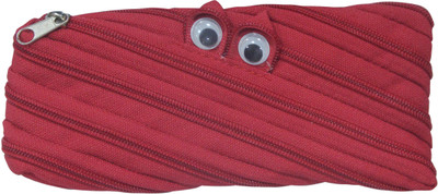 

Starmark LMG 23-30 Solid Art Polyester Material Pencil Box(Set of 1, Red)