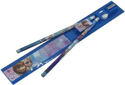 

Funcart Frozen Printed pattern Art Plastic Pencil Box(Set of 1, Multicolor)