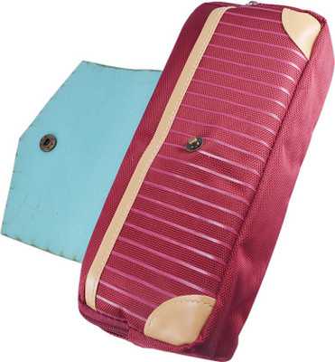 

Saamarth Impex Printed MultiPrinted Art Clothes Pencil Box(Set of 1, Red)