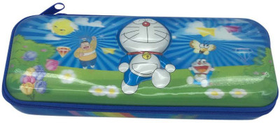 

Funcart Doreomon Printed pattern Art Plastic Pencil Box(Set of 1, Multicolor)