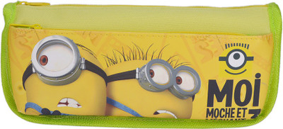 

Saamarth Impex Disney Cartoon Art Fabric Pencil Box(Set of 1, Green)