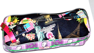 

Pin to Pen USA Designer USA Art Rexine Pencil Box(Set of 1, Multicolour)
