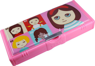 

Saamarth Impex Cartoon Cartoon Character Art Plastic Pencil Box(Set of 1, Pink)