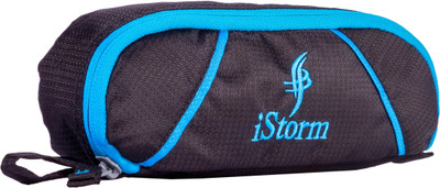 

Istorm Pouch NA Art Cloth Pencil Box(Set of 1, Black:Skyblue)