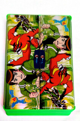 

i-Keeper Cartoon Ben 10 Art Plastic Pencil Box(Set of 1, Green)