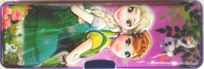 

GUBBAREY FROZEN COLORFUL CARTOON Art PLASTIC Pencil Box(Set of 1, Multicolor)