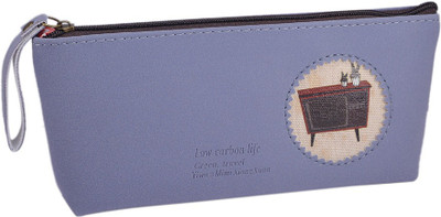

Saamarth Impex Gadgets TV Art Fabric Pencil Box(Set of 1, Blue)